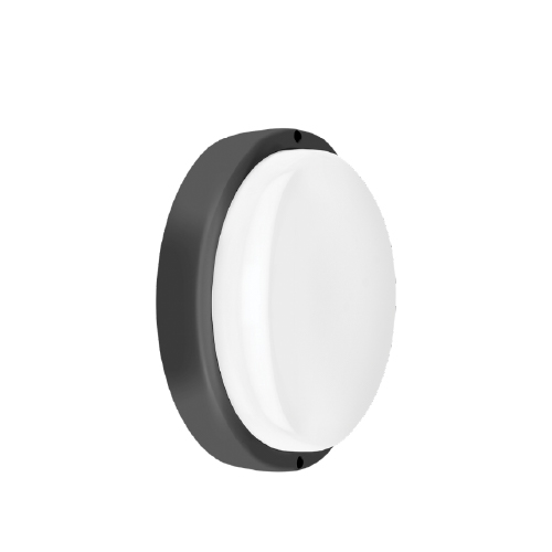 Tortuga led redonda 12W 6500K 1080lm 14x5cm negra